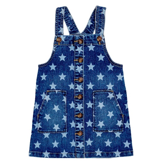 Other - Girls Blue Jean Star Dress